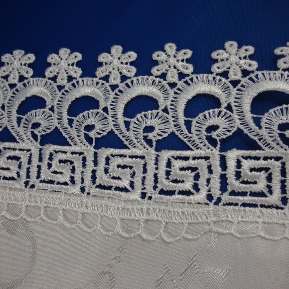 NEW Deco Lace Jacquard Tablecloth, Art Deco style - Picture 2 of 7